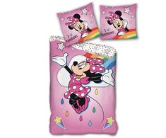 Patalynės komplektas Patalynės užvalk, kompl. Disney Minnie, rožinis, 140x200 cm
