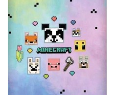 Patalynės užvalkalų kompl, Minecraft, įv. spalvų, 140x200 cm