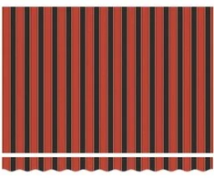 Ištraukiama markizė Oranžinė ir ruda 350 x 250 x 165 cm