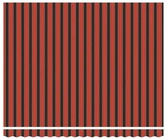 Pavėsinė Raudona ir Juoda 350 x 250 x 165 cm Poliesteris