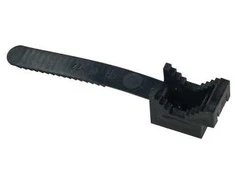 Pawbol Kabelio laikikliai su dirželiu UP22 1 - 22 mm, 25 vnt. juod