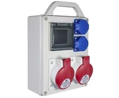 Pawbol Modulinis skydas R-BOX 240R-4 B.1702RD, 4 modulių, 16A IP44