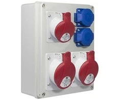 Pawbol Skydelis R-BOX 240 B.1632-S, 16/32A IP44