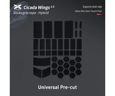 Pelė X-raypad Cicada Wings V2 Universal Grip Tape Juodas