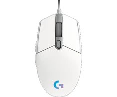 Pelė žaidimams Logitech G102 LIGHTSYNC baltos spalvos
