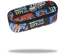 Cool Pack Penalas CoolPack Big City, juoda/įvairių spalvų