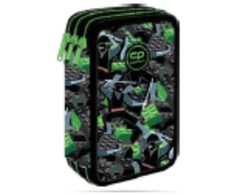 Penalas CoolPack Block, 20 cm x 7.5 cm, juoda/žalia