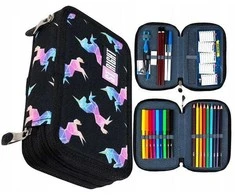 Penalas su priemonėmis St. Majewski Stright PC-04 rainbow unicorns