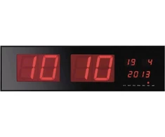 Perel Sieninis LED laikrodis (125mm aukščio skaičiai)