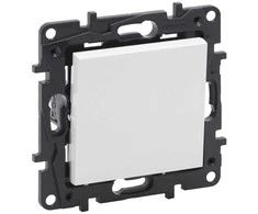 Perjungiklis LEGRAND NILOE STEP, baltos spalvos