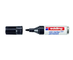 Permanentinis žymeklis Edding Mini, juodos spalvos
