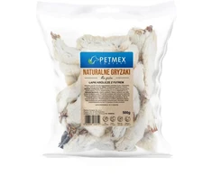 PETMEX Triušio letenėlės su kailiu Mono – skanėstas šuniui – 500g