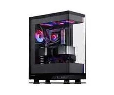 Phanteks Evolv X2 Matrix PC Case, Mid-Tower, E-ATX, Tempered Glass, Matrix LED – Juodas