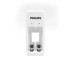 PHILIPS dviejų kanalų akumuliatorių įkroviklis NiMH USB + 2xAAA 7000mAh
