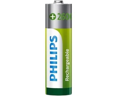 PHILIPS įkraunama baterija AA NiMH 2600mAh, 2 vnt. rinkinys.