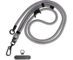 Toptel Phone lanyard GC-M2-143 sidabrinis