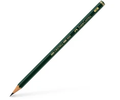 Pieštukas Faber-Castell 9000, 5B, be trintuko, padrožtas