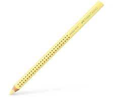 Pieštukas Faber-Castell Jumbo Grip, pastelinės geltonos spalvos