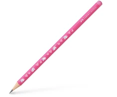 Pieštukas Faber-Castell Unicorn HB, rožinės spalvos korpusas