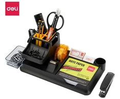 Pieštukinė DELI 38252A, užpildyta, 16 dalių, juodos spalvos