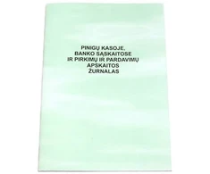 Pinigų kasoje, banko sąskaitose pirkimų ir pardavimų apskaitos žurnalas