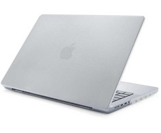 Pipetto Hardshell Dots dėklas, frosted clear – Apple MacBook Pro 14″ (2023/2022)