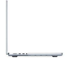 Pipetto Hardshell Dots dėklas, frosted clear – Apple MacBook Pro 14″ (2023/2022)