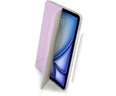 Pipetto Origami No1 Original dėklas, metallic violetinės spalvos – Apple iPad Air 13″ 2024/2025/2026