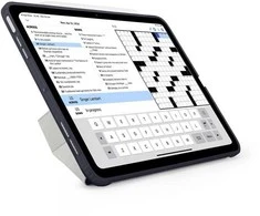 Pipetto Origami No1 Original dėklas, tamsiai mėlynos spalvos – Apple iPad Air 10.9″ (2022/2020)/11″ 2024/2025/2026