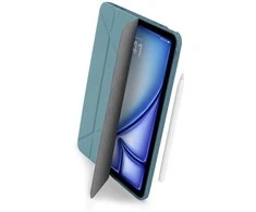 Pipetto Origami No1 Original dėklas, teal – Apple iPad Air 10.9″ (2022/2020)/11″ 2024/2025/2026