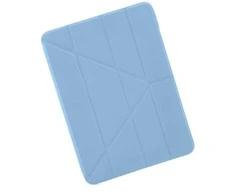 Pipetto Origami No1 Original dėklas, žydros spalvos – Apple iPad (A16)/Apple iPad (2022)