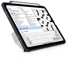 Pipetto Origami No3 Pieštukas dėklas, tamsiai mėlynos spalvos – Apple iPad Pro 11 (2024,2025)