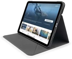 Pipetto Origami No6 Stand dėklas, juodos spalvos – Apple iPad Air 10.9″ (2022/2020)/11″ 2024/2025/2026