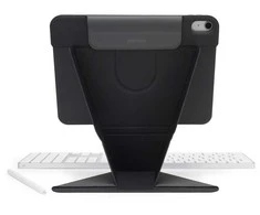 Pipetto Origami No6 Stand dėklas, juodos spalvos – Apple iPad 10.9″ (2022)