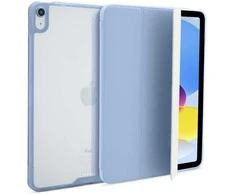 Pipetto Origami No7 Tri-dėklas, žydros spalvos – Apple iPad (A16) / Apple iPad (2022)