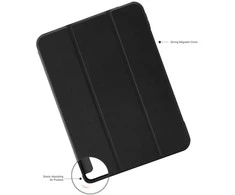 Pipetto Tri-dėklas – juodos spalvos – Apple iPad (A16) / Apple iPad (2022)