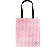 Oem Pirkinių krepšys Wonder pattern 2 light pink polka-dot