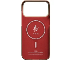 Pitaka Edge dėklas, Ink Horse Gold &amp; Jade- Apple iPhone 17 Pro Max