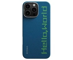 Pitaka lytėjimo austas dėklas „Hello World“ – „iPhone 16 Pro Max“