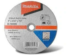 Makita Pjovimo diskas 230 X 2,5 A30S Metalui D-18699