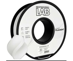 3D Plastikas – Filamentas PLA+ balta | 1.75 mm, 1kg | Professional LAB