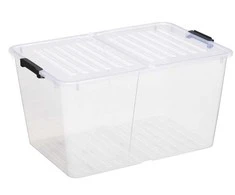 Plast_Team Daiktadėžė su dangčiu Plast Team, 50l, 56.7×39.6×30.6cm