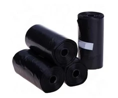 Plasta Šiukšlių maišai, 240l, LDPE, 50mik, 5vnt., juodos spalvos