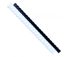 **Plastikinės įrišimo spiralės Forpus, 22mm, baltos spalvos 50vnt