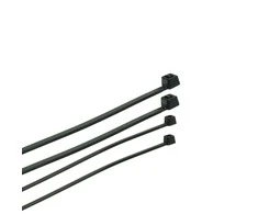 PLASTROL PLASTIKINIS DIRŽELIS Juodas 3,6 x 200mm 100vnt.