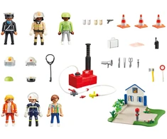 Playmobil My Figures gelbėjimo figūrėlės kaladėlėms 120 dalių ZA 5433