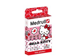 Medrull vaikiški pleistrai HELLO KITTY, 10 vnt.