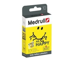 Irwin Medrull vaikiški pleistrai MR.HAPPY, 10 vnt.