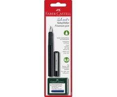 Plunksnakotis Faber-Castell School+, juodos spalvos korpusas, blisteryje