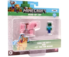 Pmi Kids World MINECRAFT S2 3D UŽVEDAMASIS ŽAISLĖLIS – KŪDIKIS ZOMBIS IR KIAULĖ